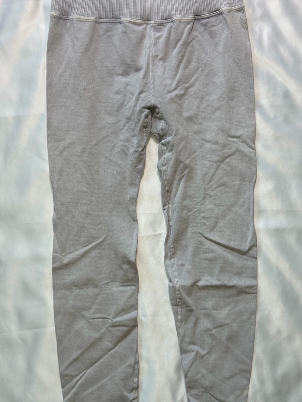 FP Movement Gray Ribbed High Waisted Leggings